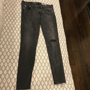 Women’s AG the legging ankle denim jeans size 29R